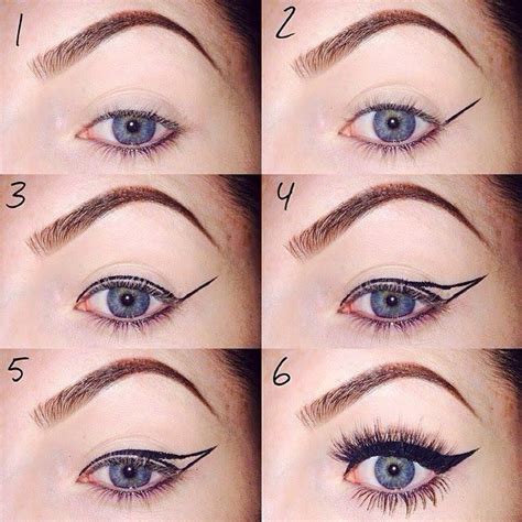 2 How To Do Winged Eyeliner For Beginners Beginners Eyeliner Winged Eyeliner For