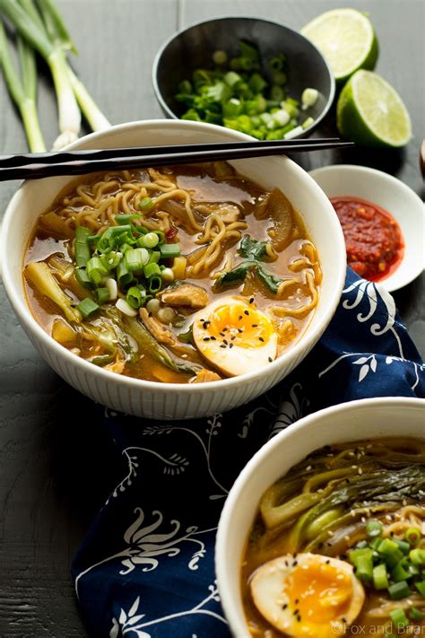 See more ideas about ramen recipes, recipes, food. Easy Chicken Ramen - Fox and Briar