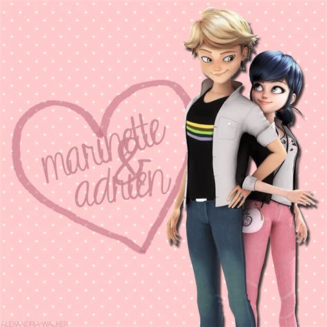 Marinette and adrien is the tenth webisode of miraculous secrets. Marinette and Adrien - Miraculous Ladybug Photo (39645775 ...