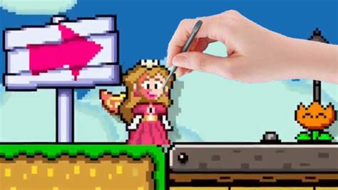 Peach In Super Mario Maker Exclusive Peach Mod Youtube