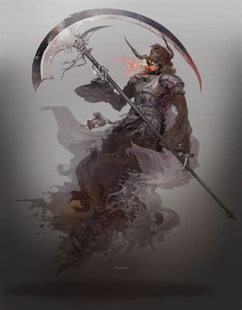 Grim Reaper By Gogojinwook Fantasy Art Pinterest Grim Reaper