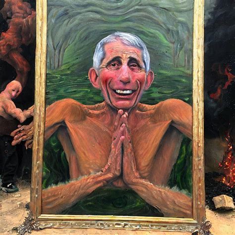 Stabilityaistable Diffusion · Anthony Fauci Is Crying Whilst Burning