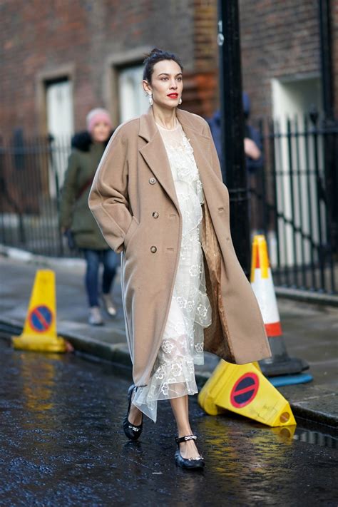 Alexa Chungs Street Style At London Fashion Week Karlie Kloss Street