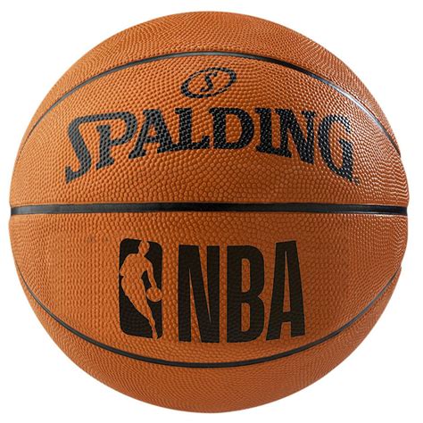 Spalding Nba Rubber Outdoor Basketball Fun Team Ball Orange On Onbuy
