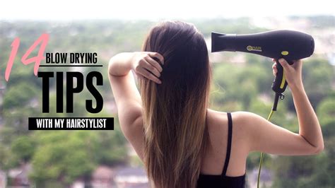 10 Blow Drying Hair Tips Tricks For Beginners YouTube