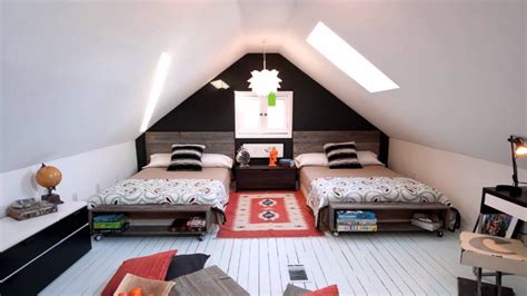 Many are simple and white while some have a bohemian style with art everywhere. Attic Bedroom Design Ideas - YouTube
