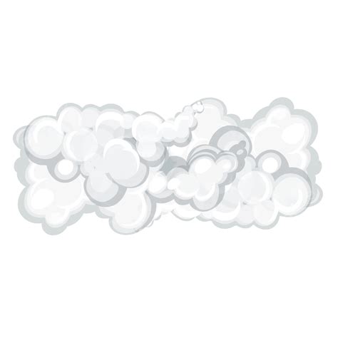 Gambar Vektor Kartun Awan Putih Awan Awan Putih Vektor Awan Png Dan
