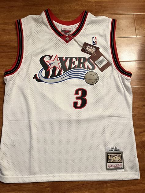 Mitchell And Ness Philadelphia 76ers Allen Iverson Mitchell And Ness