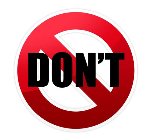 Do Not Use Sign Clip Art Clipart Best