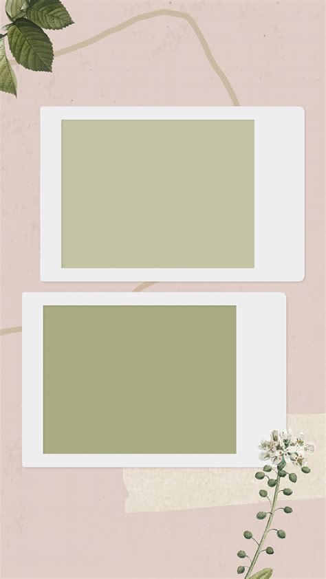 Photo Frame Template Aesthetic Images Free Vectors Pngs Mockups