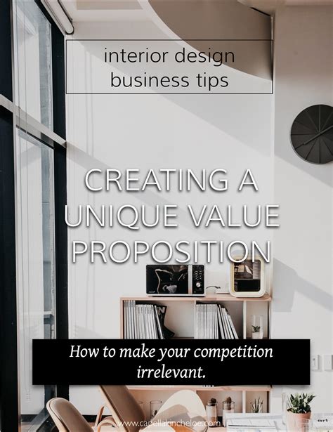 Unique Value Proposition For Interior Designers — Capella Kincheloe