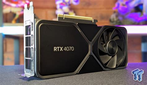 Nvidia Geforce Rtx 4070 Founders Edition Review