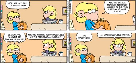 Fright Night Halloween Election Foxtrot Comics By Bill Amend