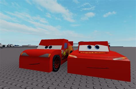 The All New Lightning Mcqueen Model Made In Roblox Rroblox
