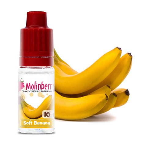 Molinberry Soft Banana Flavour Concentrate Vapoureyes