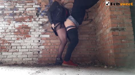 Fucked Her Bf In An Abandoned Building Pegging Hd Porn E7
