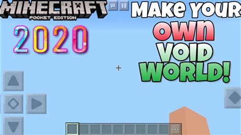 How To Make A Void World In Minecraft Pocket Edition Android And Ios