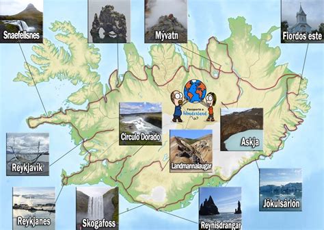 Completo Mapa Descargable De Islandia Pasaporte A Wonderland