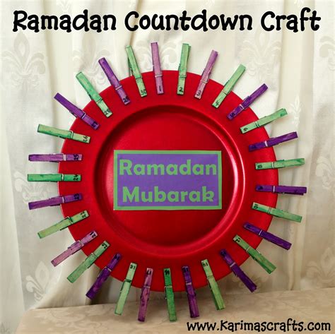 Karimas Crafts 30 Days Of Ramadan Crafts Roundup