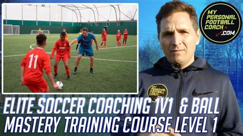Elite Soccer Coaching 1v1 Ball Mastery Training Course Saul Isaksson