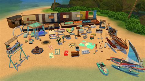 Sims 4 Island Living Cc