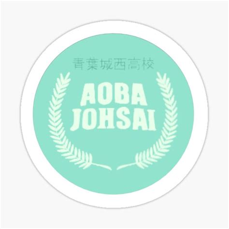 Aoba Johsai Team Logo Sticker For Sale By Jazminepedraza Redbubble