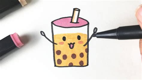 Boba bubble tea pattern phone cases | lookhuman. How to draw cute Boba Milk Tea | Bubble Tea - YouTube