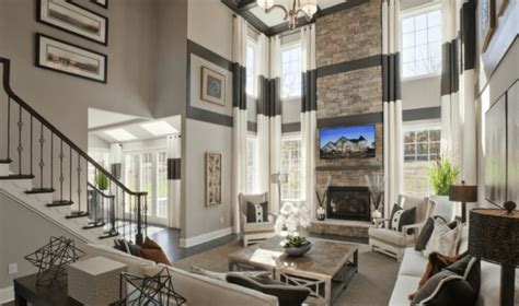 Emphasizing Luxury Model Home Interiorexterior Design