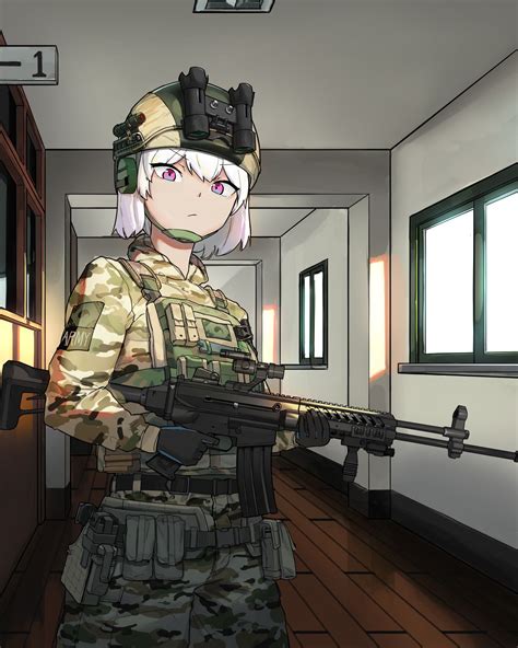Anime Military Military Girl Anime Warrior Anime Demon Manga Anime
