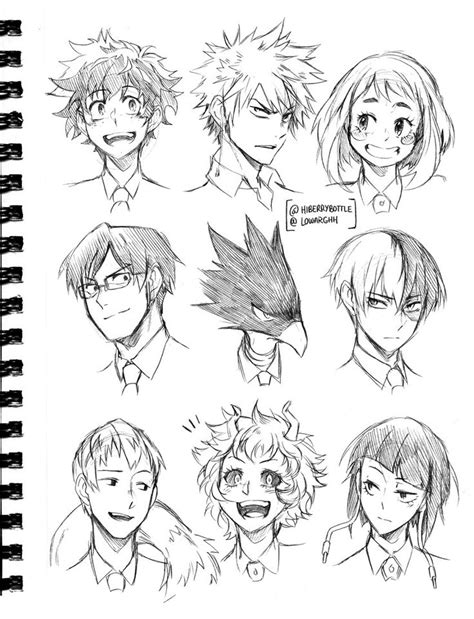 Pin By Tweeqwerty On Boku No Hero Academia Anime Sketch My Hero