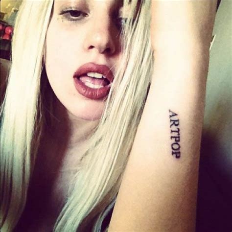 Lady Gaga Reveals Third Album Title W New Tattoo Check Out The Details Here