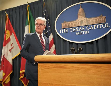 Texas Lt Gov Patrick Wholl Oversee Paxton Impeachment Trial Gets