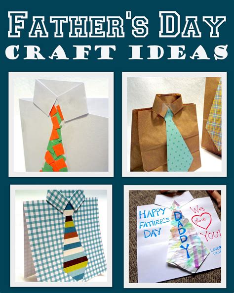 Take father's day to the next level by calling the other special fathers in your life. Father's Day Crafts