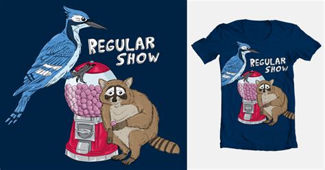 Score A Real Regular Show By Jcarcavilla On Threadless