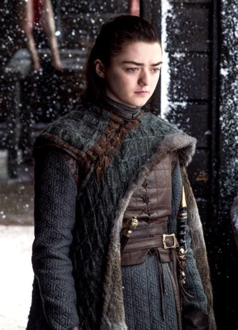 Maisie Williams Arya Stark Season 7 Arya Stark Game Of Thrones Costumes