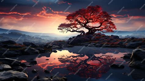 Premium AI Image | Dark sky marvel Milky Way galactic core night sky