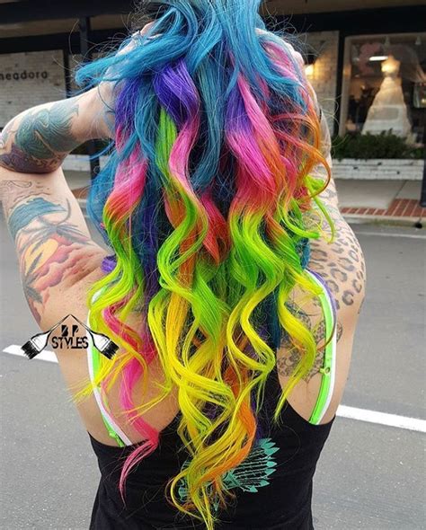 💜mermaid hair💜 в instagram hair by bp styles hair on pompitupwithsara hair color rainbow