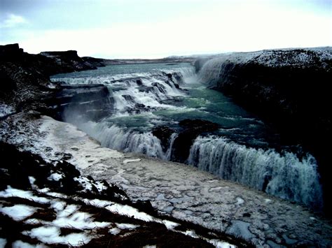 Gullfoss is the most popular waterfall in iceland and one of its most iconic sights. File:Gullfoss waterfalls.jpg - Wikimedia Commons