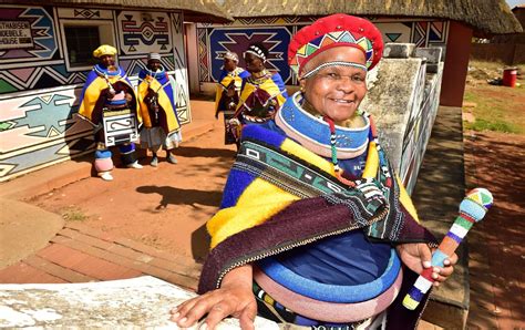 See Pictures Of The Colourful And Eye Catching Culture Of The Ndebele Tribe