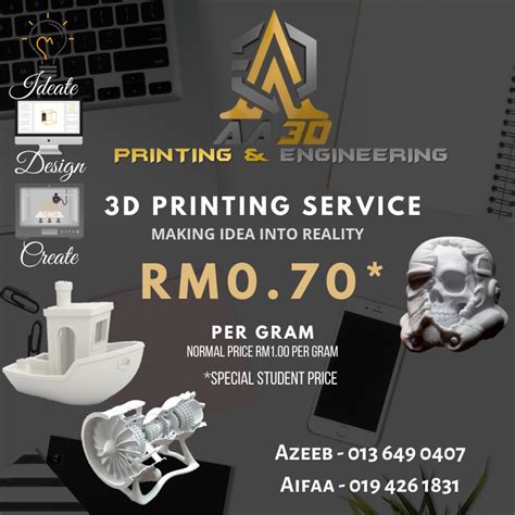 A place for 3d printing enthuse to come together and share and show their 3d printout. 3D Printing Service FDM SLA (FAST DELIVERY) | Shopee Malaysia