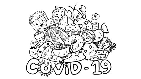 What could be the possible doodle ideas for beginners? How I Doodle about Covid-19 - My foods reserve | Doodle ...