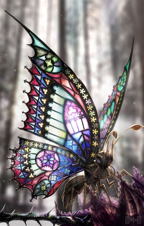 The Gothic Butterfly On Behance