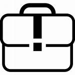 Suitcase Outline Case Icon Business Icons Vector