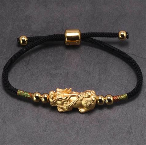 Feng Shui Red String Piyao Bracelet Inner Wisdom Store