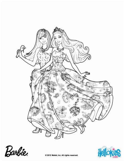 The two decide to switch lives and see if the grass truly is greener on the other side. barbie and friends coloring pages - Clip Art Library