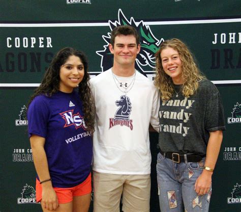 Three Cooper Athletes Commit To Compete At College Level At November