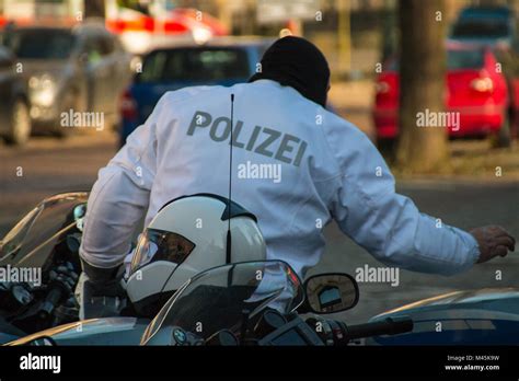 German Police Motorcycle Hi Res Stock Photography And Images Alamy