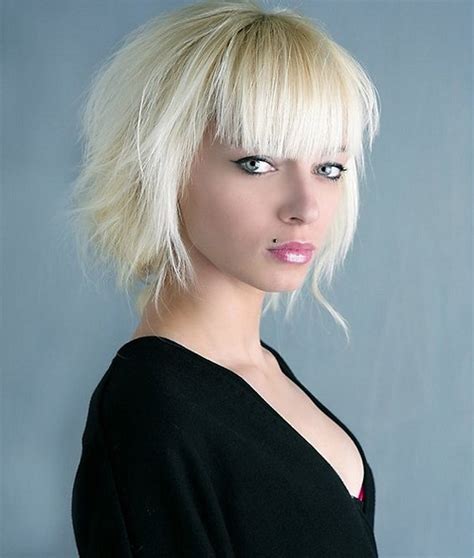 Very Short Haircuts With Bangs For Women Short