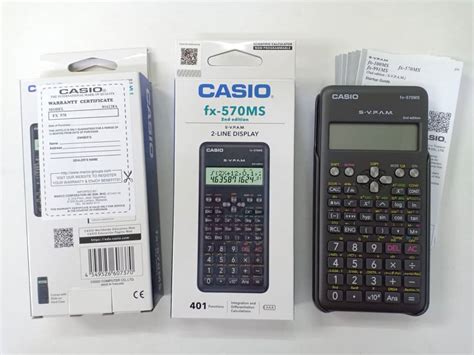 Unfollow casio fx570 ms to stop getting updates on your ebay feed. CASIO FX-570MS CALCULATOR (2nd Edition) - Wellmax
