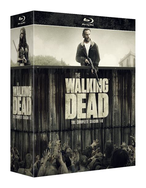 The Walking Dead Complete Seasons 1 6 Edizione Regno Unito Blu